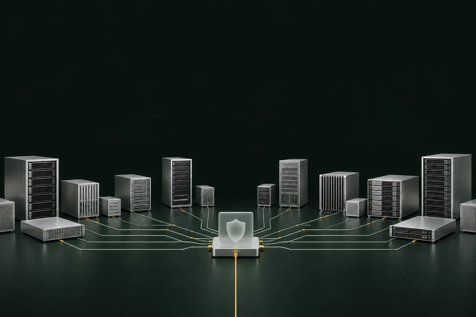 Compute providers connected through a common AI gateway